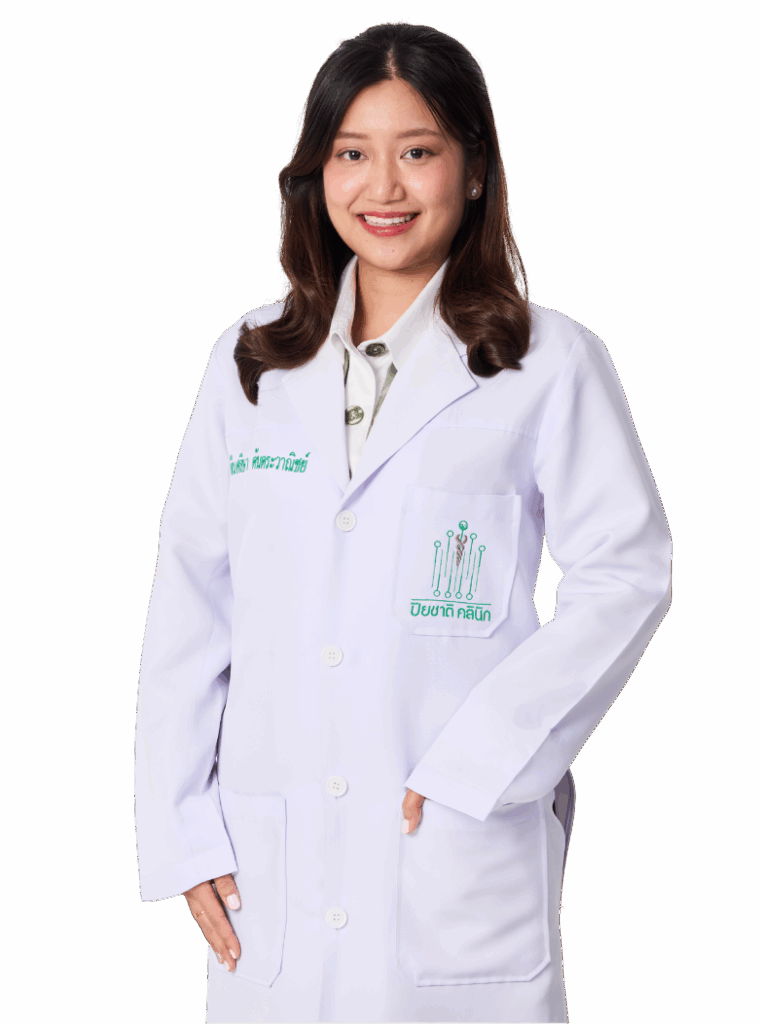 พจ.ศลิษา ตันตระวาณิชย์ ทีมแพทย์จีน ประจำปิยชาติคลินิก