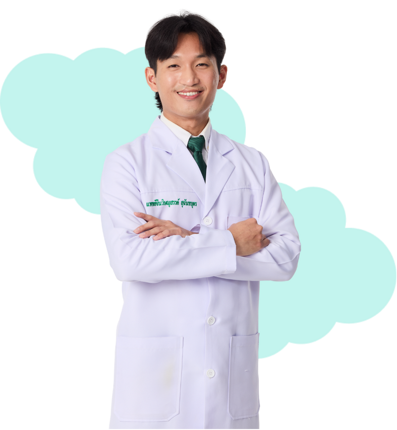 พจ.วิษณุสรรค์ สุฉันทบุตร ปริญญาตรี สาขาการแพทย์แผนจีน เกียรตินิยมอันดับ 1