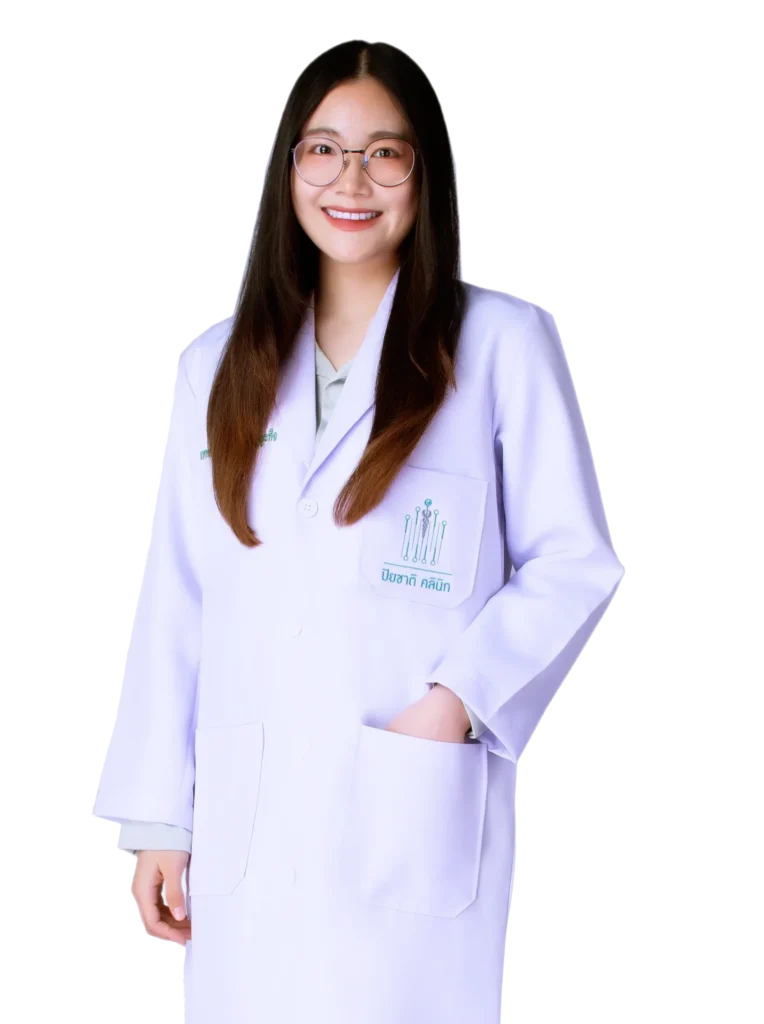พจ.ณภัทริน วรธัญญะกิจ ทีมแพทย์จีน ประจำปิยชาติคลินิก